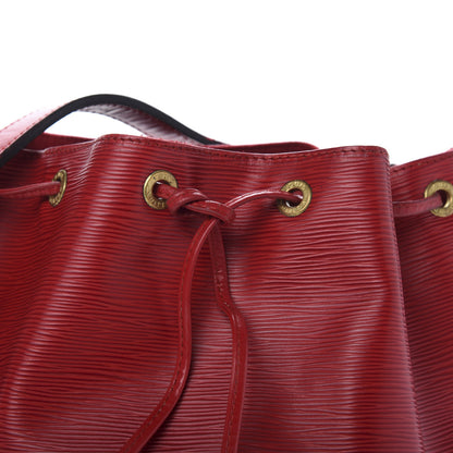Louis Vuitton Epi Petit Noe Castillan Red 12 of 13