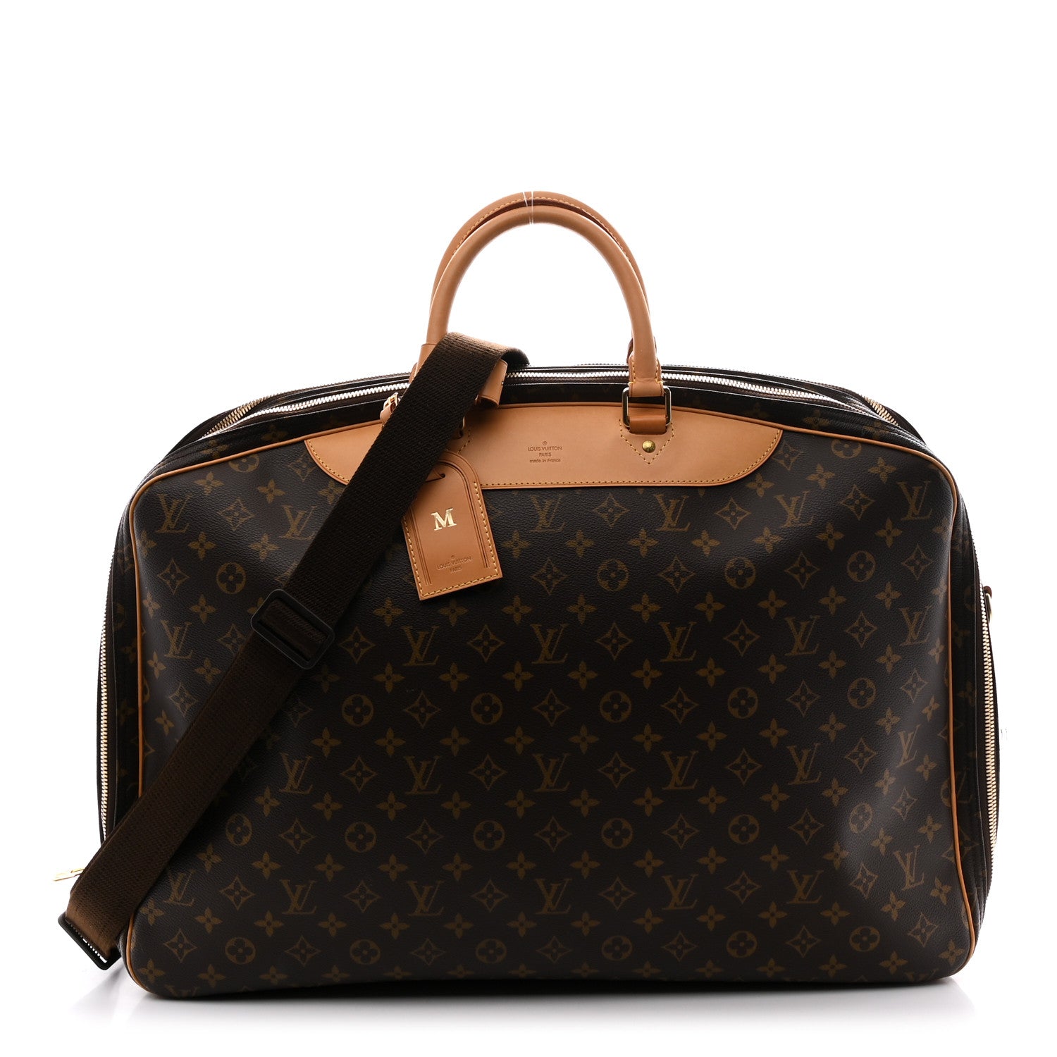 Louis Vuitton Monogram Alize 2 Compartment Luggage Travel Bag 1 of 10