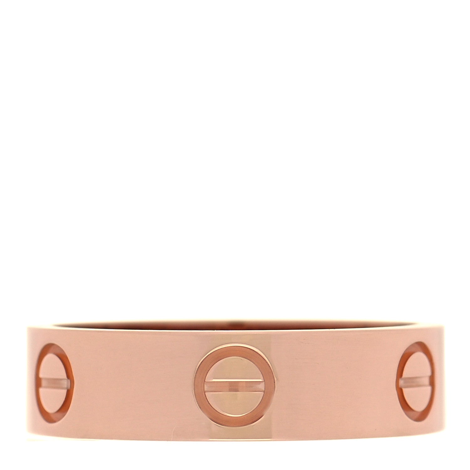 Cartier 18K Pink Gold 5.5mm LOVE Ring 58 8.25 1 of 5