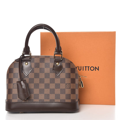 Louis Vuitton Damier Ebene Alma BB 11 of 11