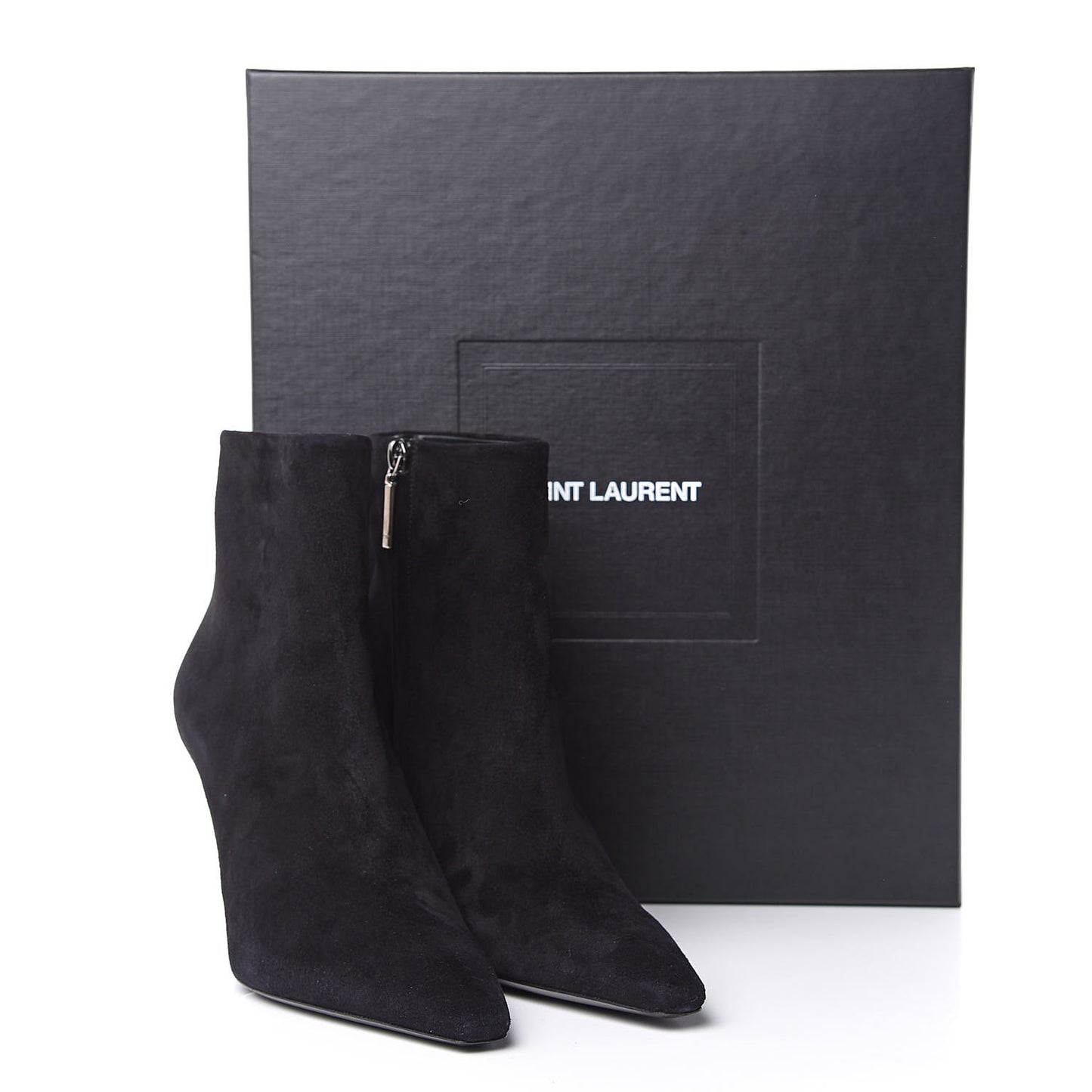 Suede Kiki Ankle 85 Zip Boot 39 Black
