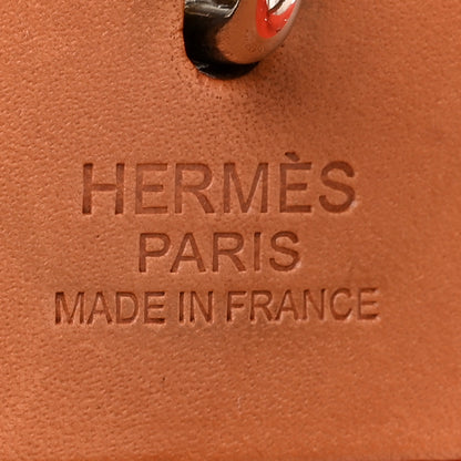 Hermes Toile Vache Hunter Herbag Zip 31 PM Orange Natural Orange Natural 8 of 21
