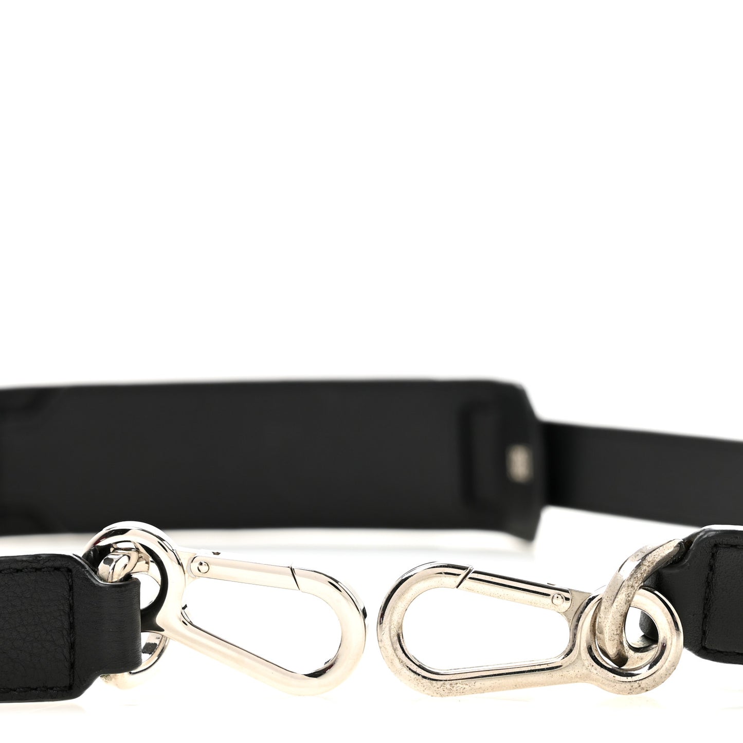 Satin Calfskin Pad Strap Black