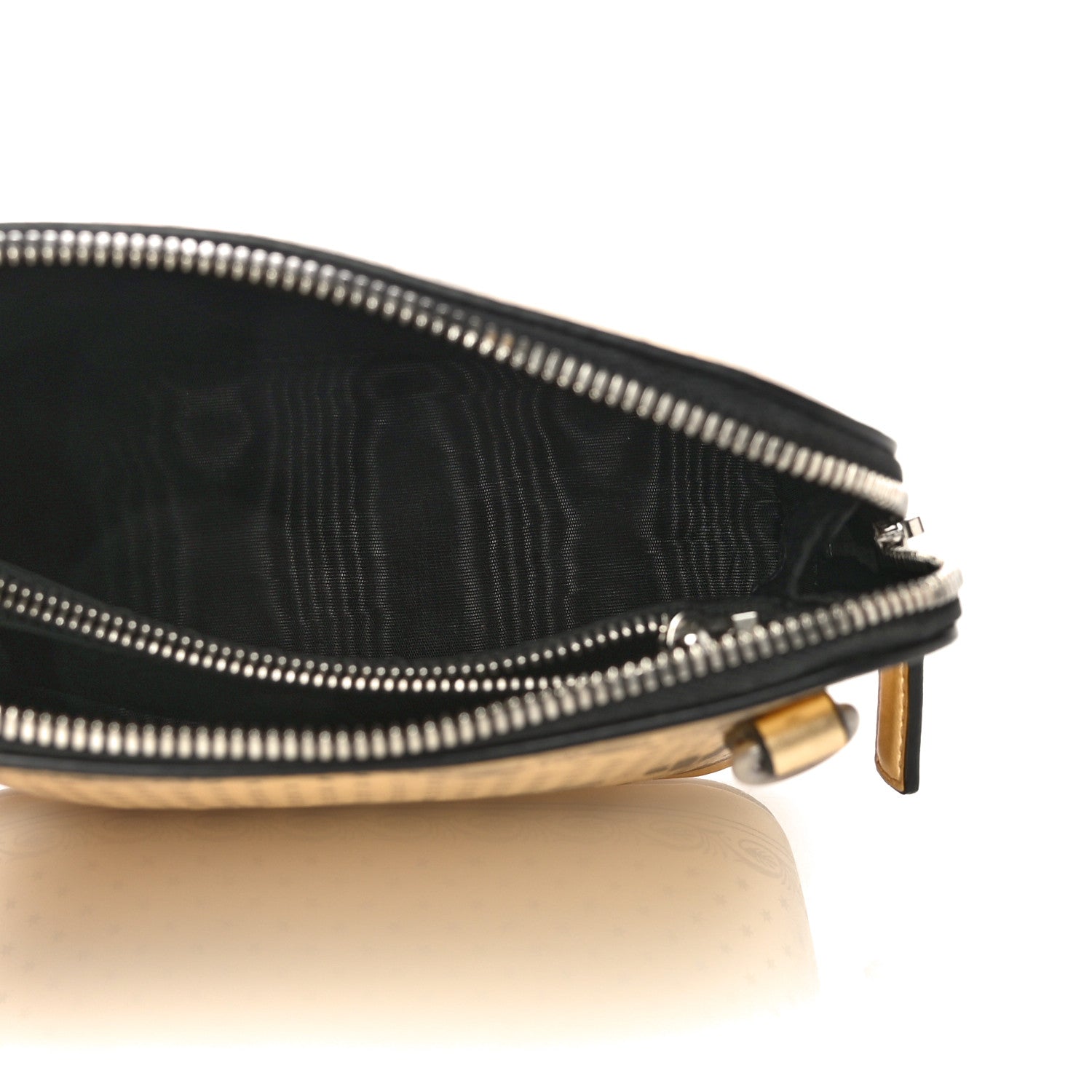 Gucci X SEGA Calfskin GUCCY Stars Mini Dome Shoulder Bag Gold 5 of 14