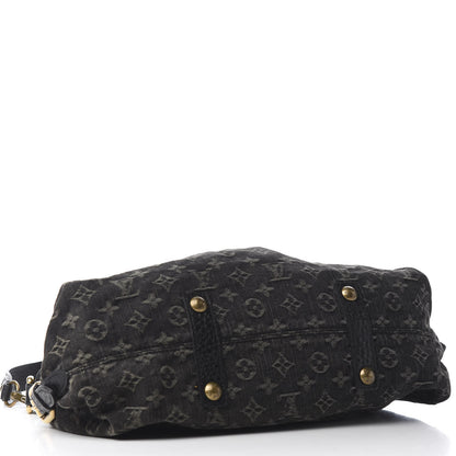 Louis Vuitton Denim Neo Cabby MM Black 3 of 8
