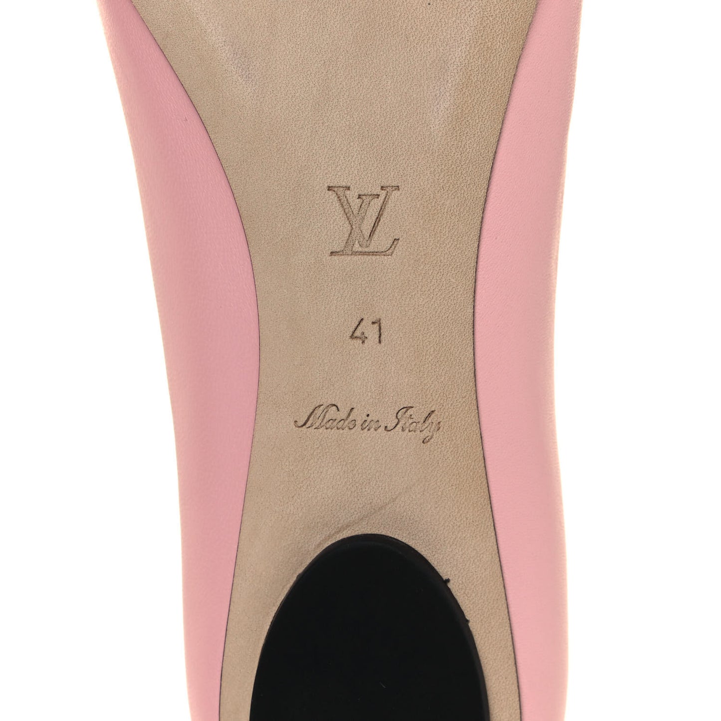 Lambskin Popi Ballerina Flats 41 Light Pink