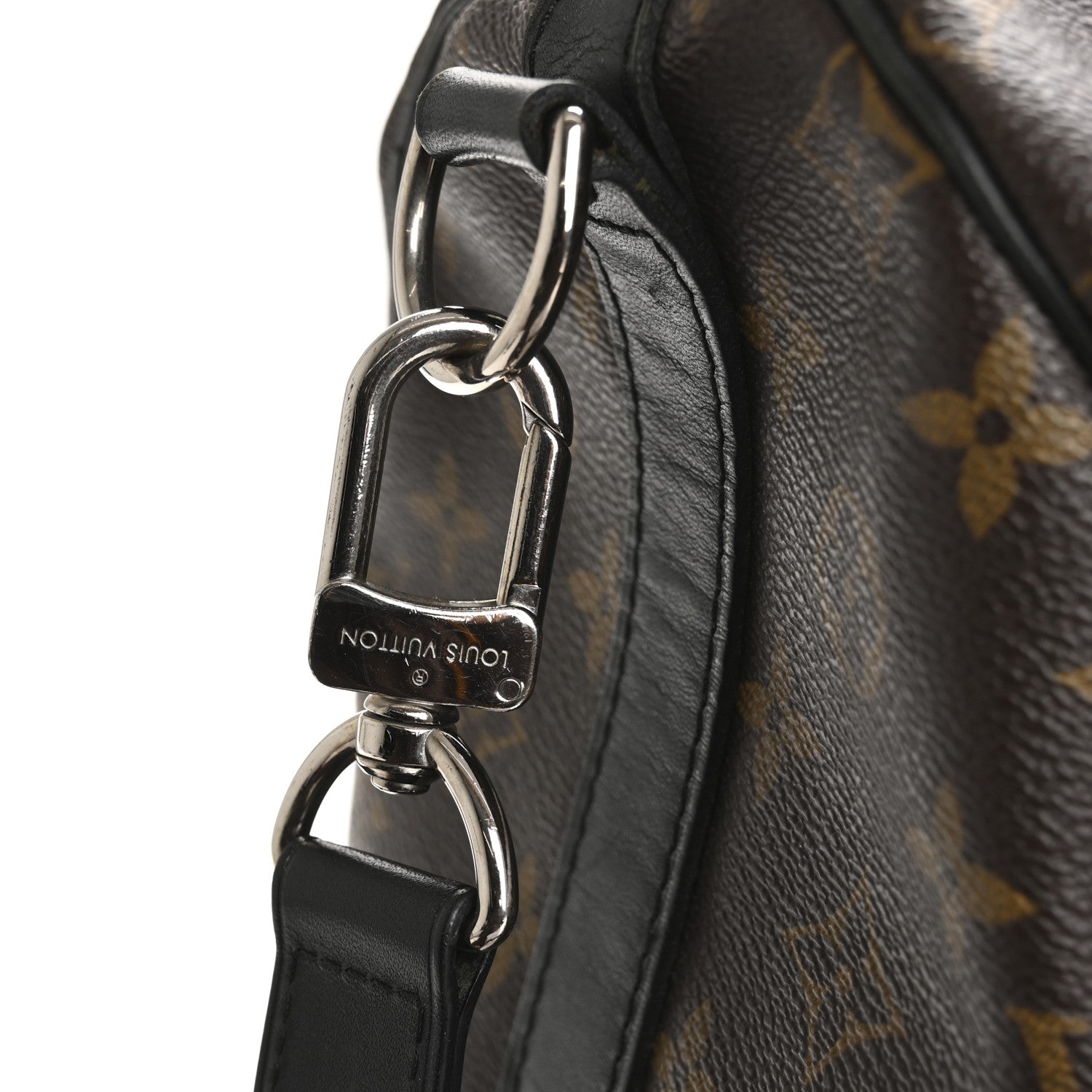 Louis Vuitton Monogram Macassar Keepall Bandouliere 55 13 of 16