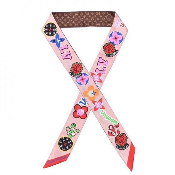 Louis Vuitton Silk Monogram LV Stories BB Bandeau Nude 1 of 4