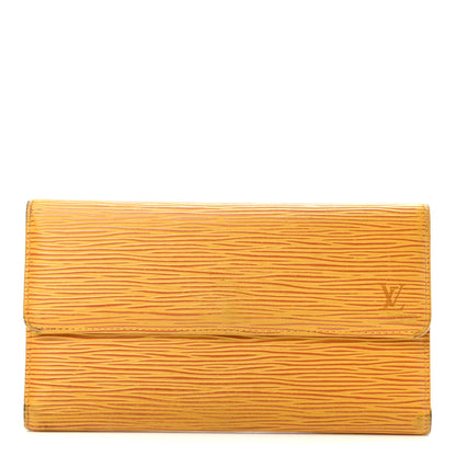 Louis Vuitton Epi Porte Tresor International Wallet Tassil 1 of 4