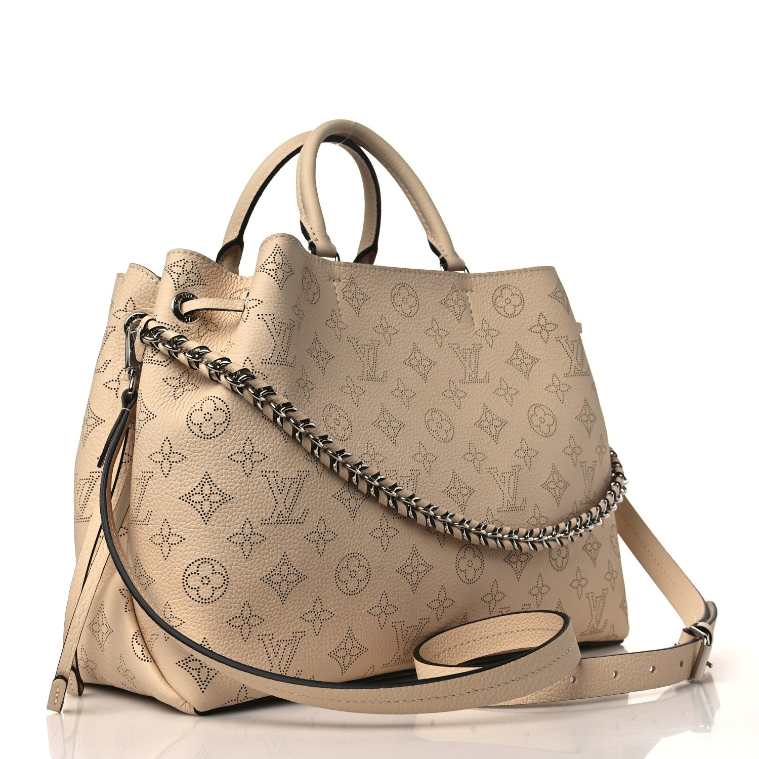 Louis Vuitton Mahina Bella Tote Creme Beige 3 of 8