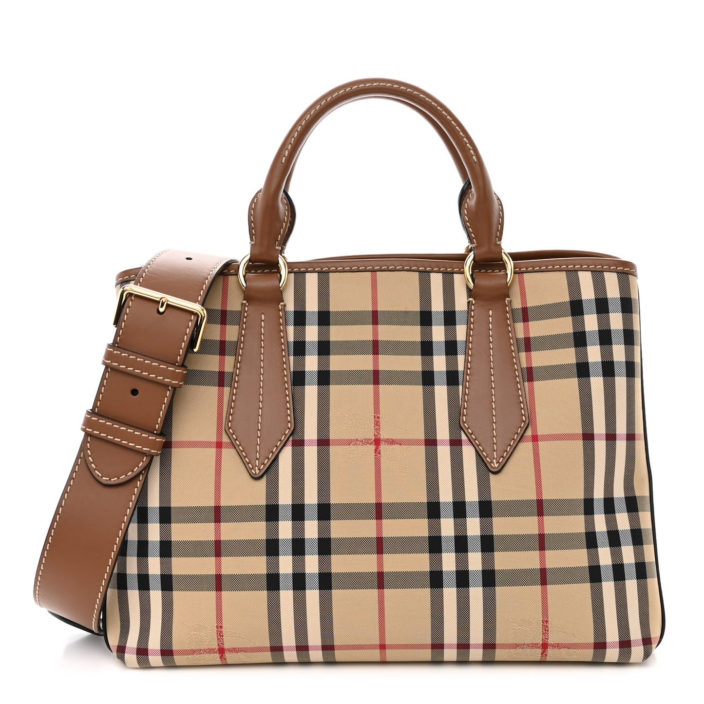 Horseferry Check Medium Ballingdon Tote Honey Tan