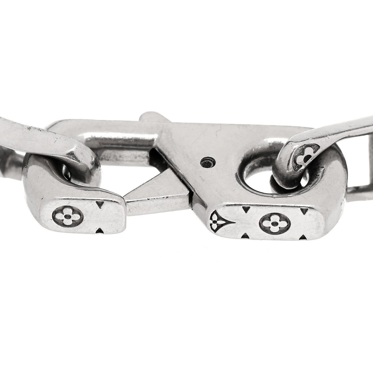 Louis Vuitton Monogram Tied Up Bracelet M Silver 4 of 5