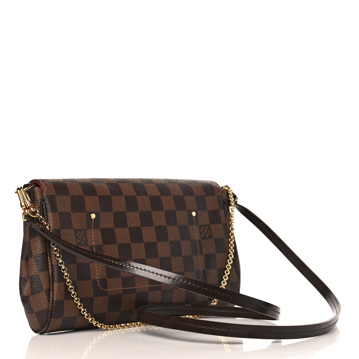 Louis Vuitton Damier Ebene Favorite MM 3 of 10