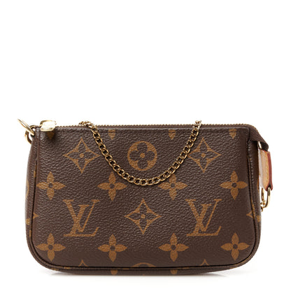 Louis Vuitton Monogram Mini Pochette Accessories 1 of 9