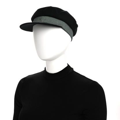 Hermes Cotton Hemp Cavale Pop Cap 56 Bleu Minuit Marine 2 of 8