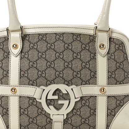 Gucci Monogram Reins Tote Off White 8 of 11