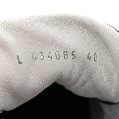 Chanel Calfskin CC Womens Sneakers 40 Black 9 of 10