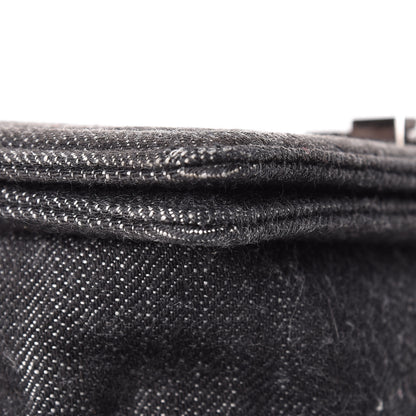 Chanel Denim Quilted Small Boy Flap Black 12 of 14