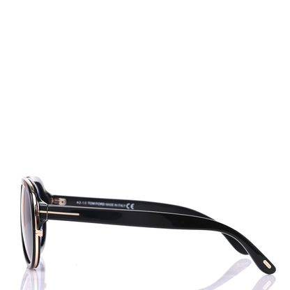 Tom Ford Geoffrey Aviator Sunglasses TF0779 Black Blue 3 of 7