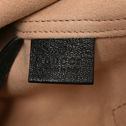 Gucci New Sakai Calfskin Lux Medium Dahlia Tote  Black 7 of 14