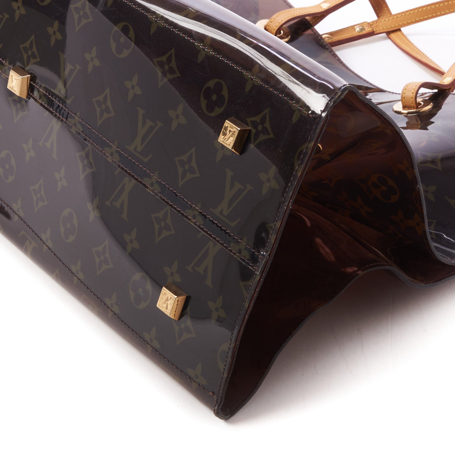 Louis Vuitton Vinyl Monogram Ambre Sac Cabas GM 5 of 8