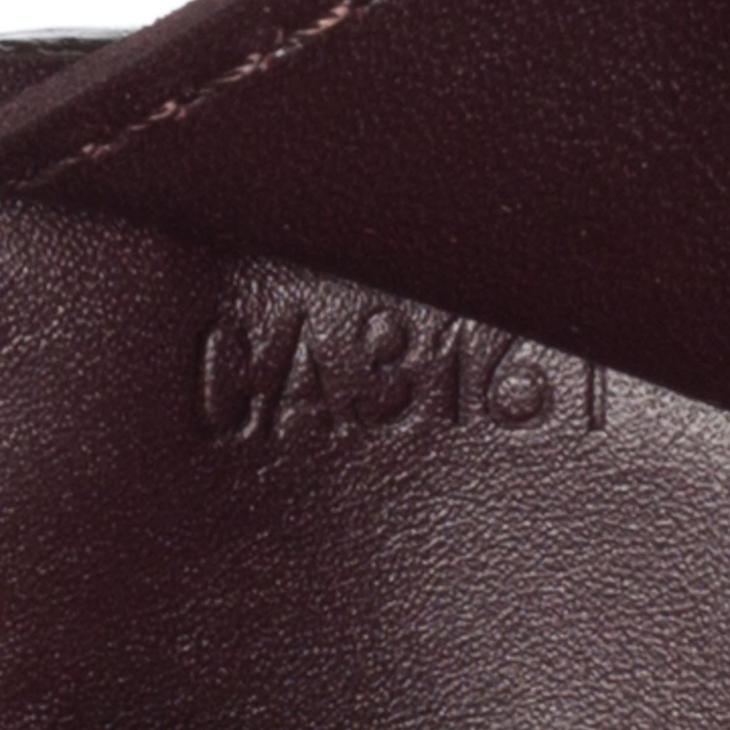 Vernis Key Pouch Amarante
