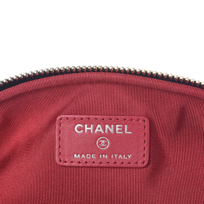 Chanel Aged Calfskin Quilted Gabrielle Classic Pouch Beige Black 6 of 9