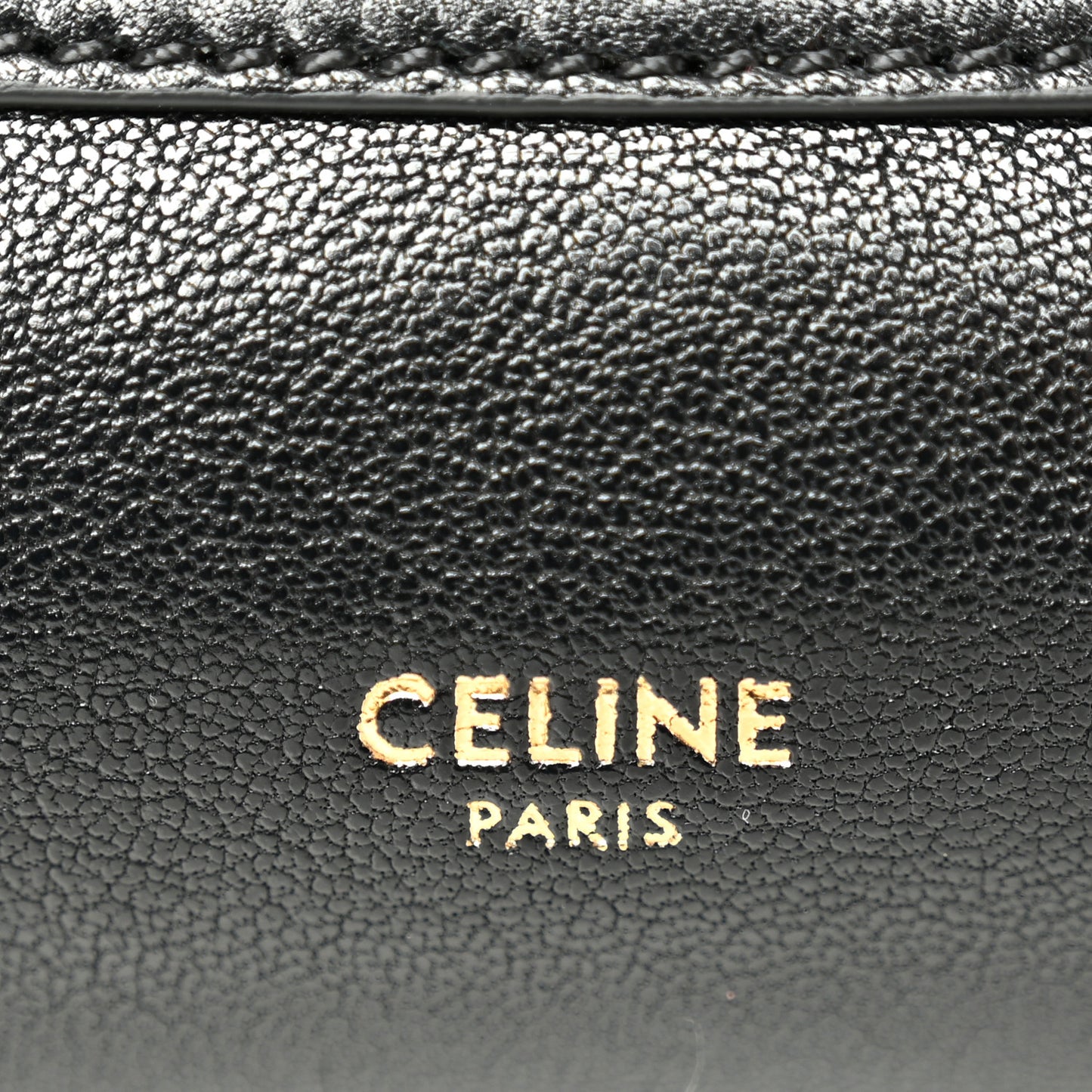 Supple Shiny Lambskin Little New Luggage Black