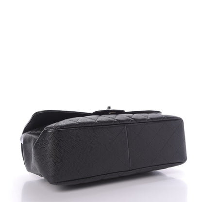 Chanel Caviar Quilted Jumbo Single Flap Black 4 of 10