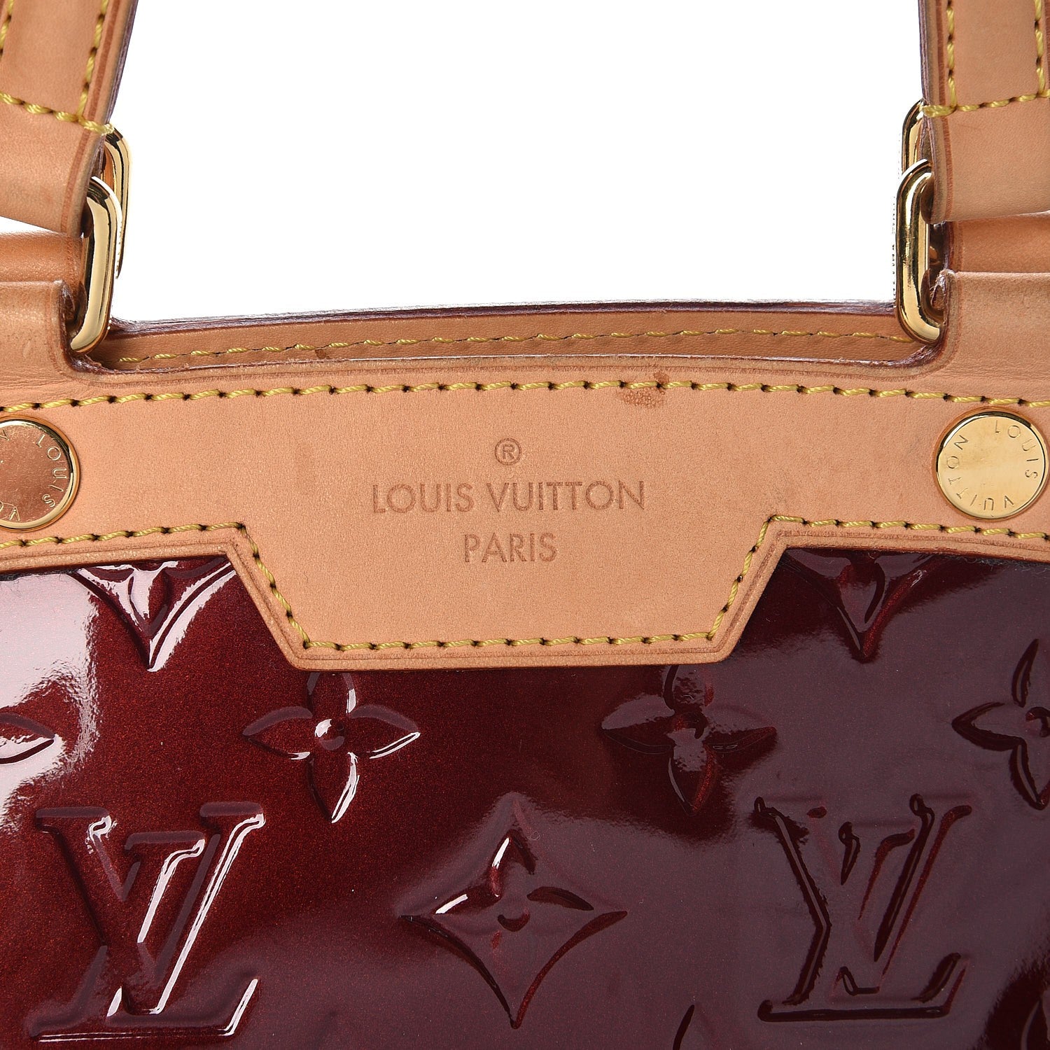 Louis Vuitton Vernis Brea MM Rouge Fauviste 10 of 10