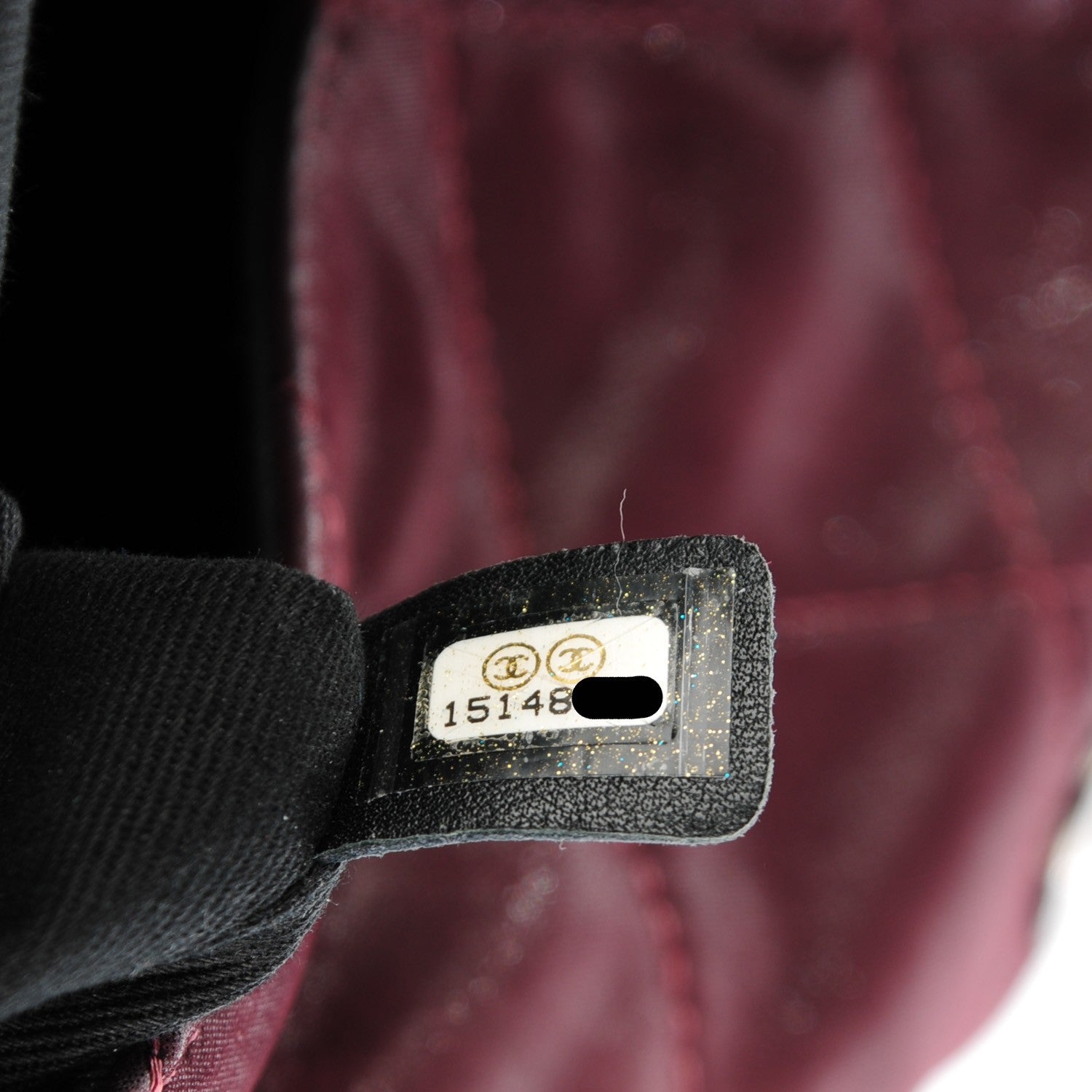 Chanel Iridescent Calfskin Quilted VIP Flap Bordeaux 7 of 7
