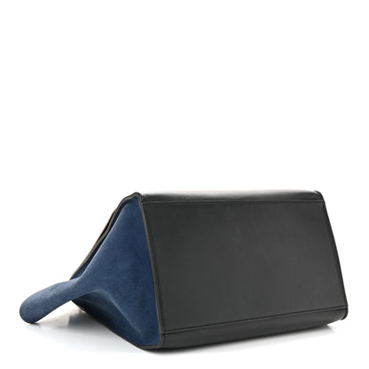 Celine Smooth Calfskin Nubuck Small Tri-Color Trapeze Taupe 4 of 10