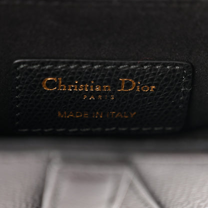 Christian Dior Grained Calfskin Mini Saddle Bag Black 6 of 10