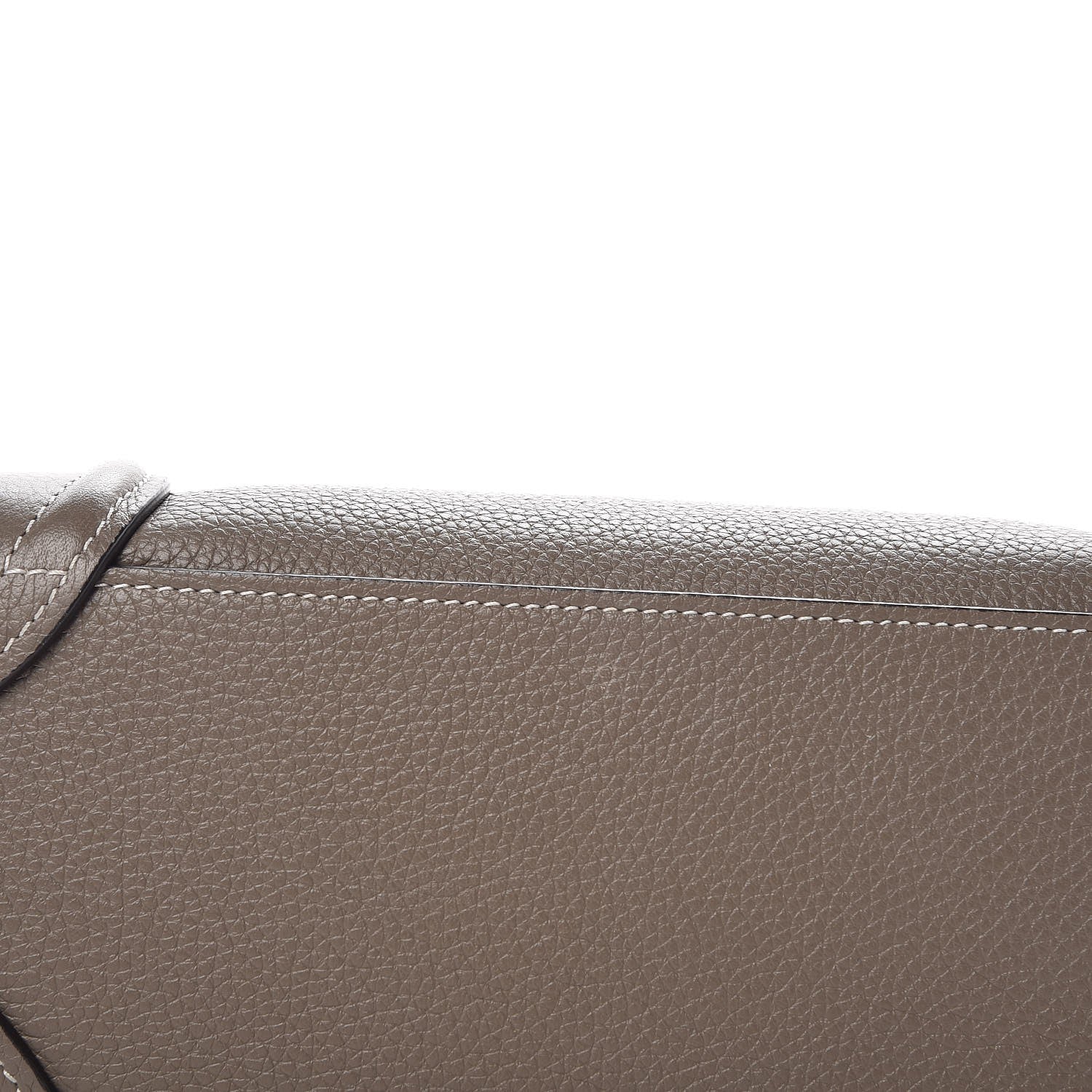 Celine Drummed Calfskin Nano Luggage Souris 8 of 8