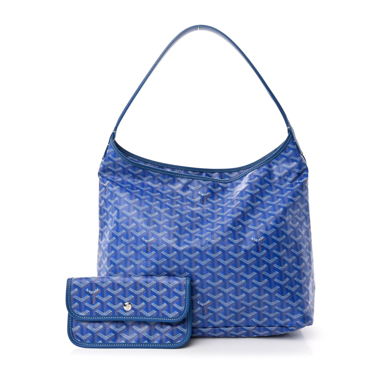 Goyard Goyardine Boheme Hobo Blue 3 of 11