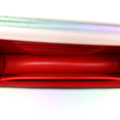 Christian Louboutin Metallic Nappa Loubi54 Crossbody Clutch Multicolor Silver 5 of 11