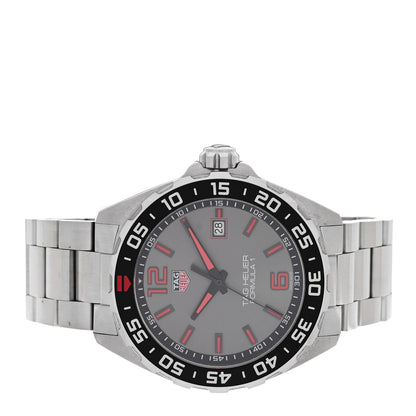 Tag Heuer Stainless Steel 43mm Formula 1 Quartz Watch Silver WAZ1018 2 of 4