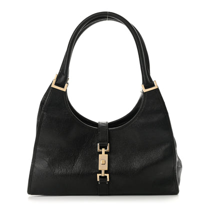 Gucci Calfskin Bardot Shoulder Bag Black 1 of 19