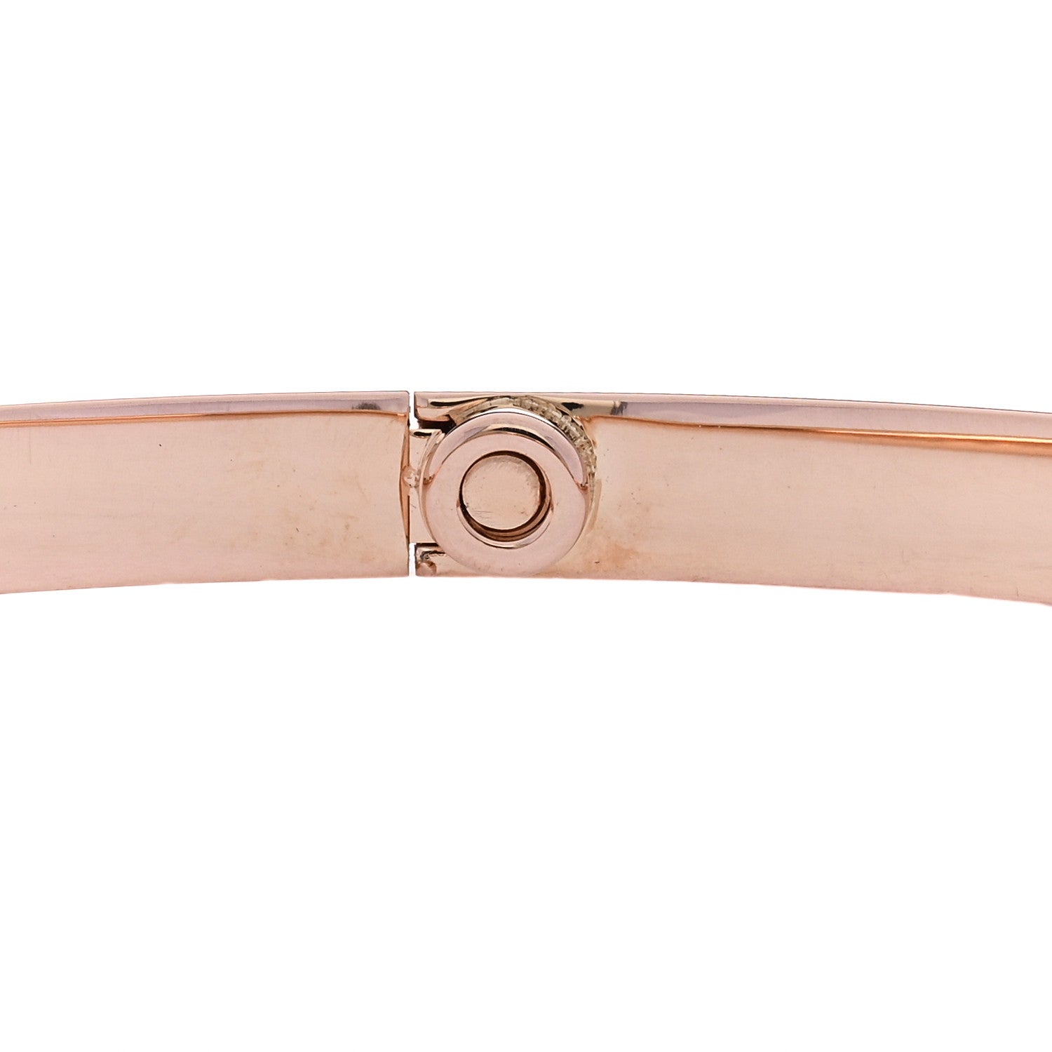 Cartier 18K Pink Gold Small LOVE Bracelet 18 5 of 8