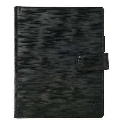 Louis Vuitton Epi Large Ring Agenda Black 1 of 12