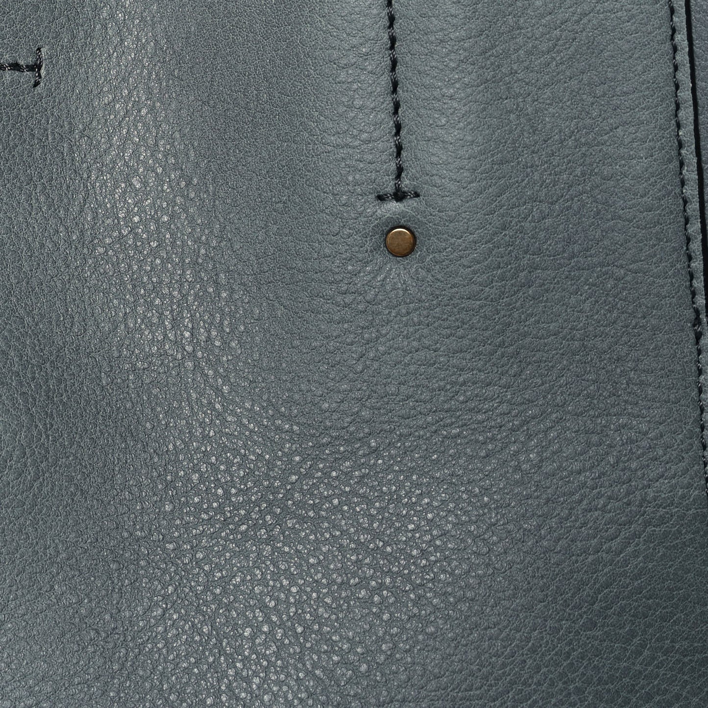 Smooth Calfskin Medium Milo Shopping Tote Cloudy Blue