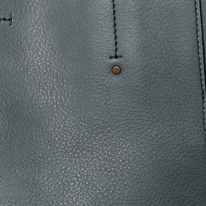 Chloe Smooth Calfskin Medium Milo Shopping Tote Cloudy Blue 9 of 18