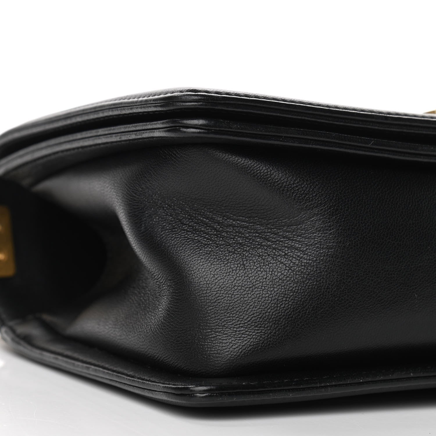 Chanel Lambskin Quilted Medium Boy Flap Black 9 of 11