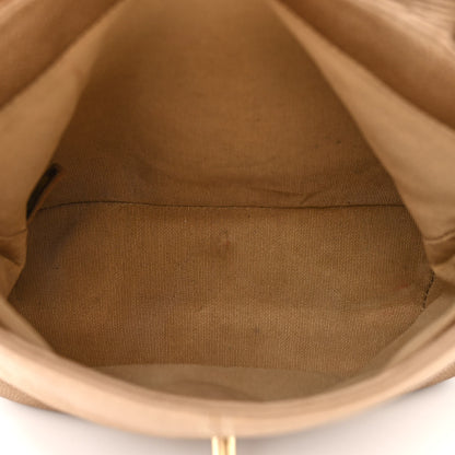 Chanel Metallic Calfskin Quilted Mini Trianon Messenger Flap Gold 5 of 13