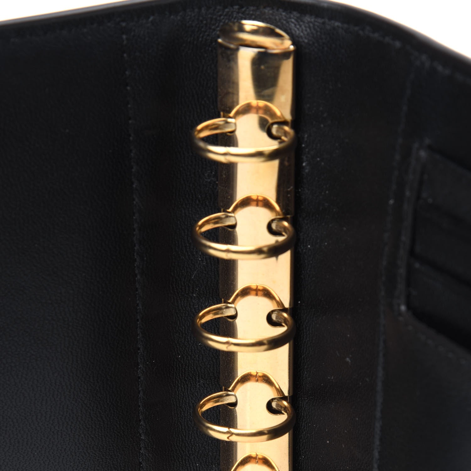 Mulberry Calfskin Crocodile Embossed Postman's Lock Agenda Green 7 of 9