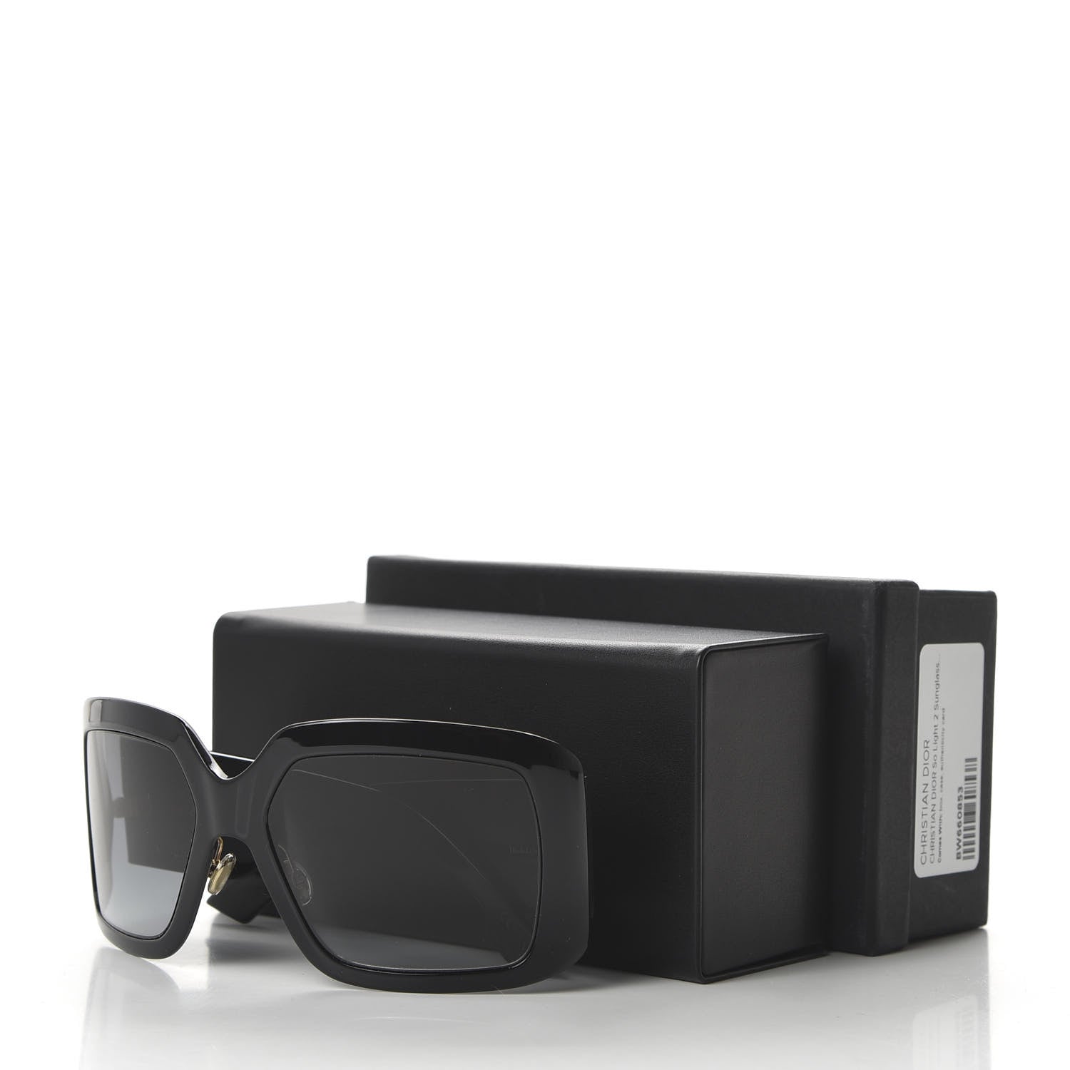 Christian Dior Acetate DiorSo Light 2 Shield Sunglasses Black 9 of 9