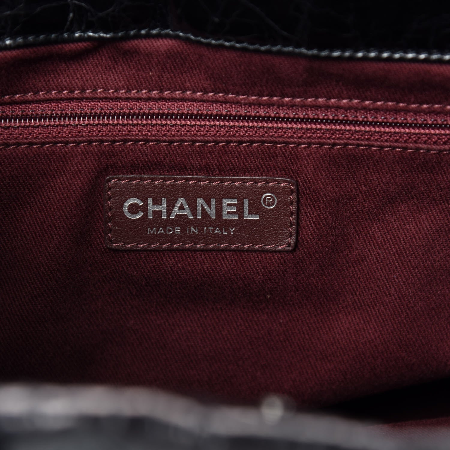 Chanel Iridescent Calfskin Small In The Mix Tote Black 6 of 10