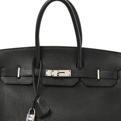 Hermes Togo Birkin 35 Black 8 of 11