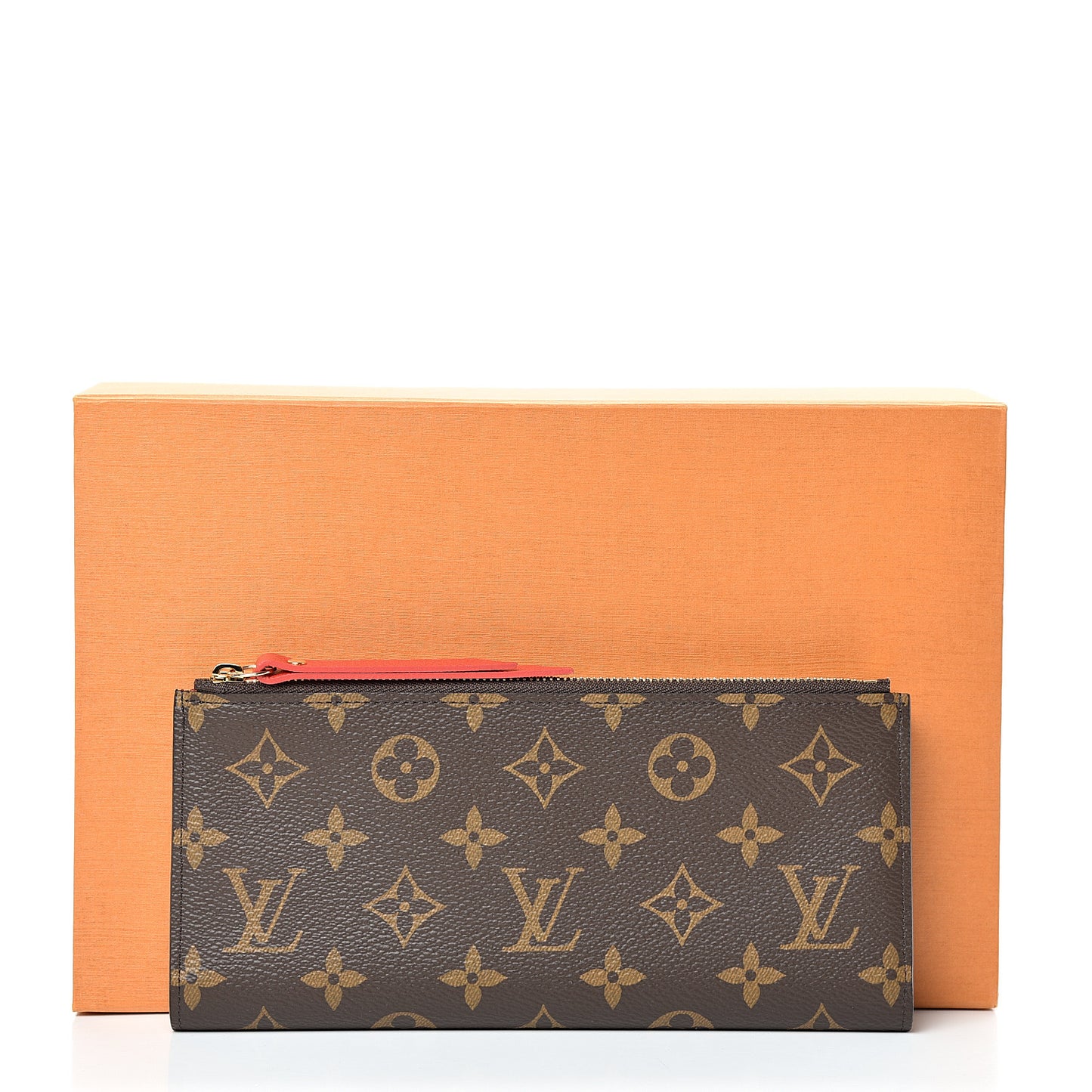 Monogram Adele Wallet Coquelicot