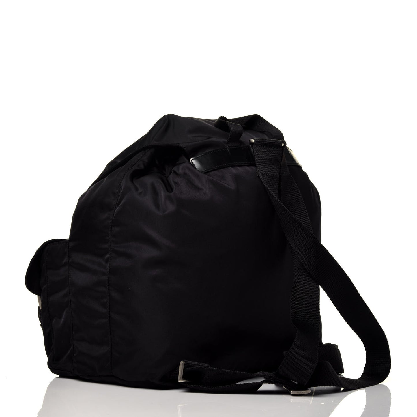 Nylon Vela Medium Backpack Black